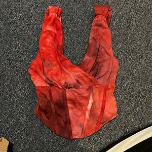 XS corset looking top